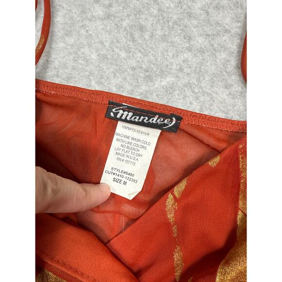 Y2K Mandee Womens Size M Flowy Tank Top - Picture 3 of 10